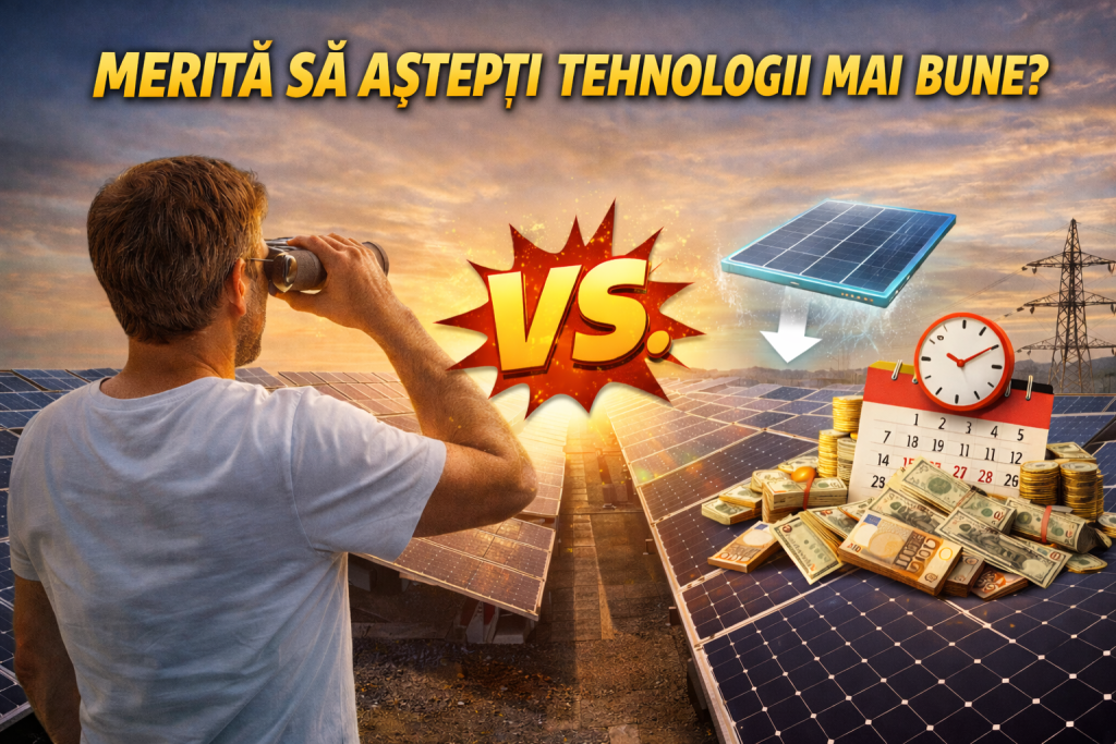 Merită să aștepți tehnologii mai bune, sau pierzi bani stând pe margine?